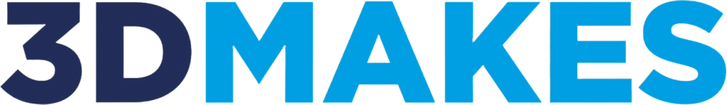 Logo 3DMAKES — servizi stampa 3D Lugano
